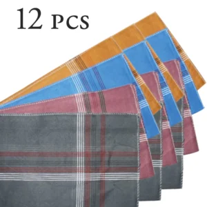 Men's King Size Formal Handkerchiefs for Office Use