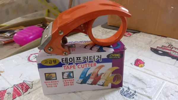 Metal Packing Tape Dispenser Cutter For Home Office Use, Tape Dispenser For Stationary, Tape Cutter Packaging